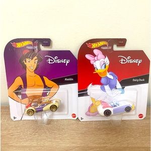 Disney Hot Wheels cars
